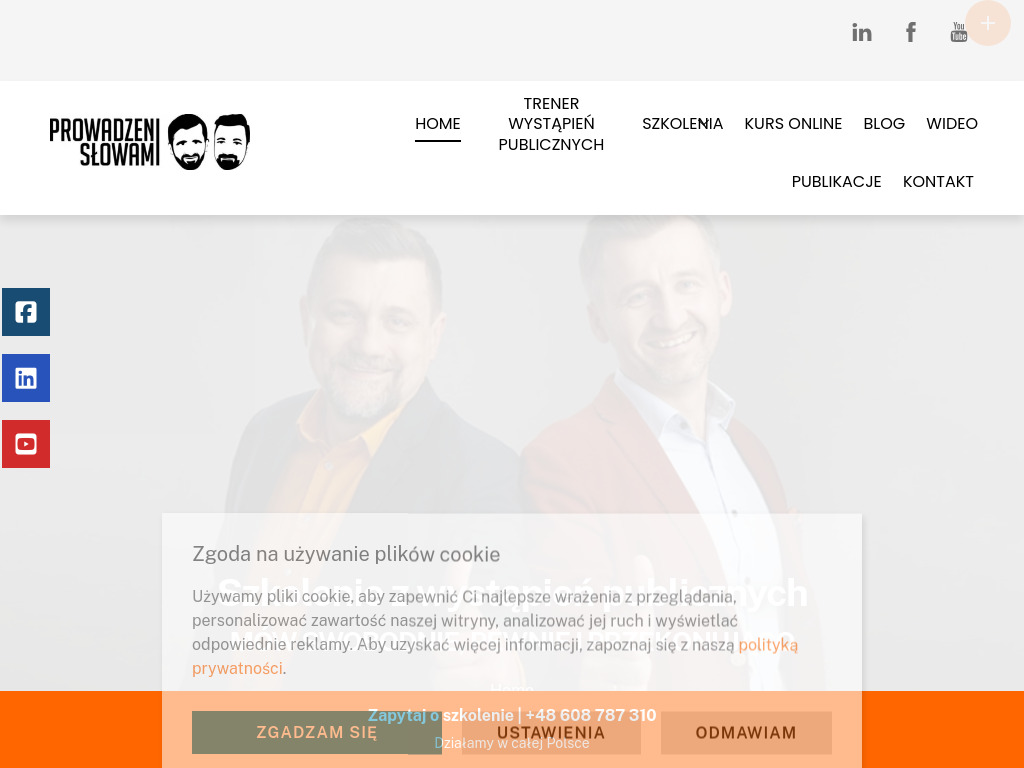 Szkolenia z wystąpień publicznych | prowadzenislowami.pl