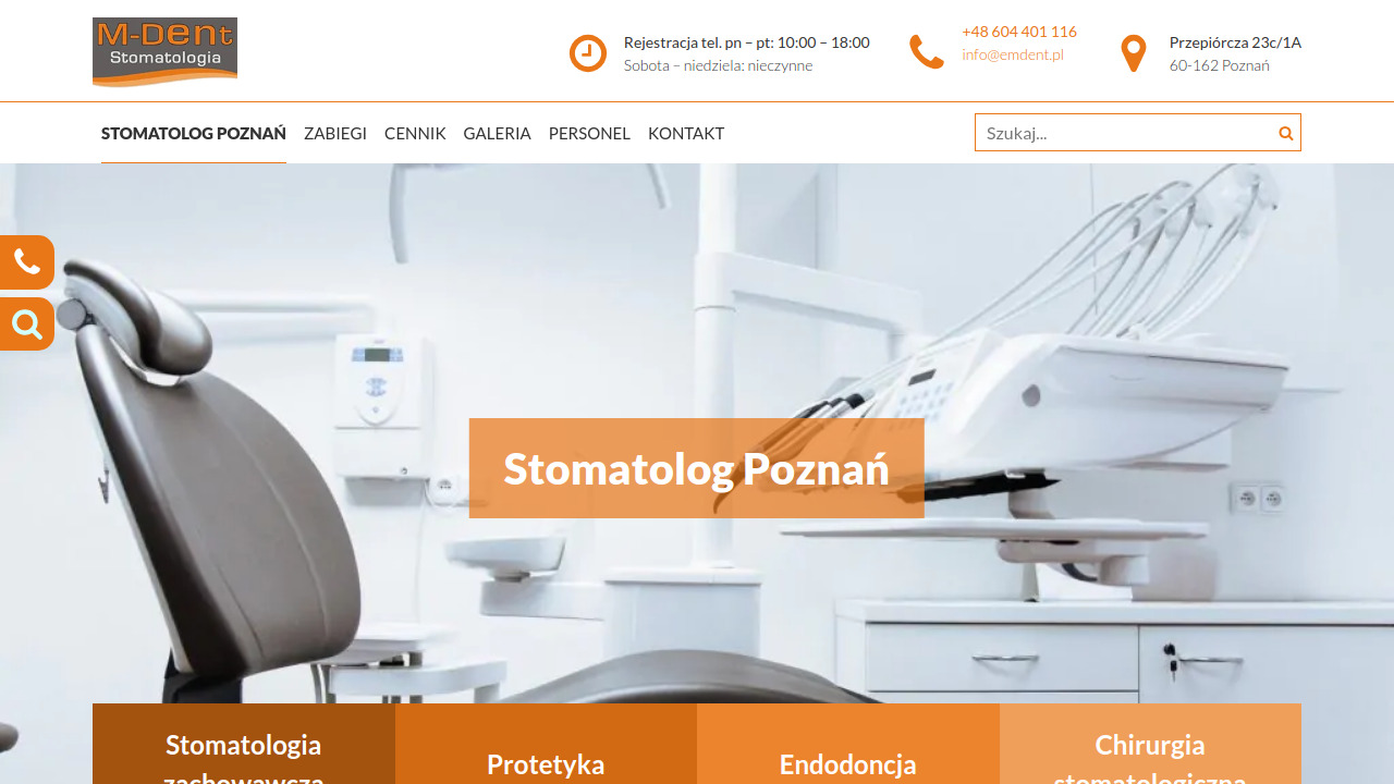 Gabinet stomatologiczny M-Dent Gabinet stomatologiczny M-Dent